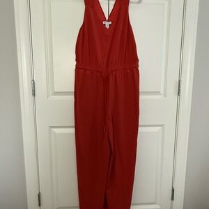 Athleta Vibrant Red Jumpsuit